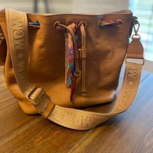 MCM bucket bag